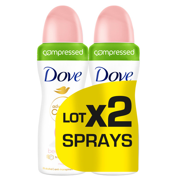 Déodorant spray compressé