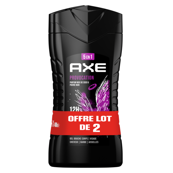 AXE 5 EN 1 Gel douche  code EAN 8720181424816 