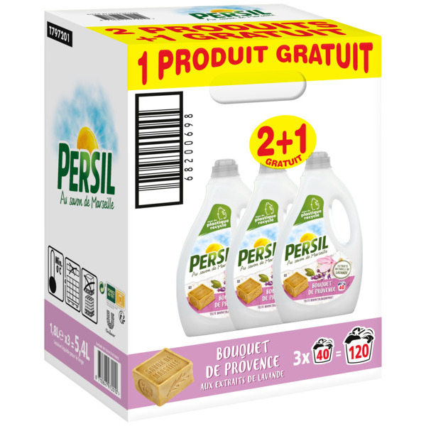  Lessive Liquide Bouquet De Provence Lavande Persil code EAN 8720181499586 
