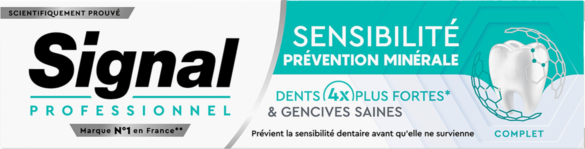 SIGNAL PROFESSIONNEL DENTIFRICE code EAN 8720181503757 
