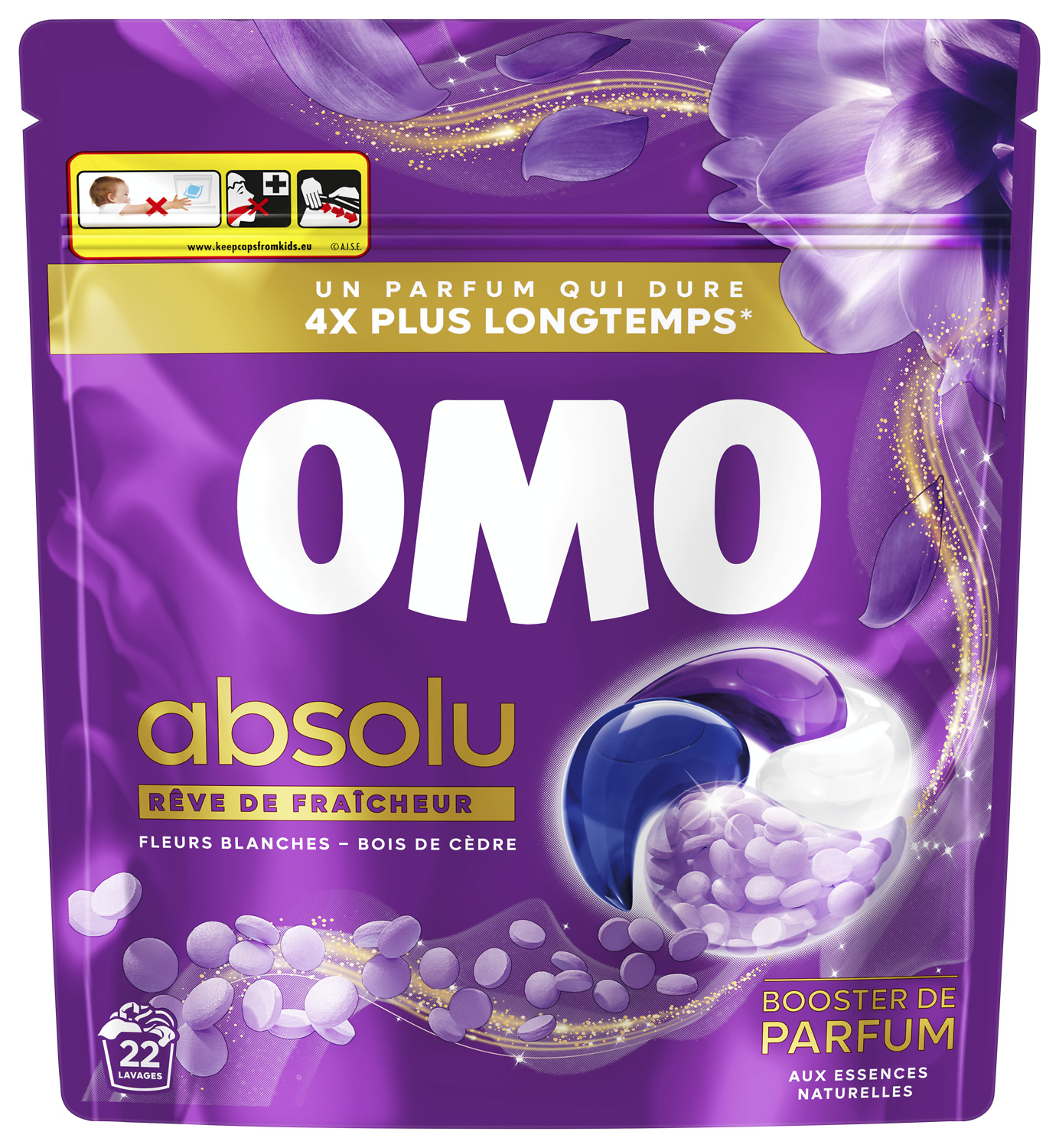  LESSIVE ABSOLU OMO code EAN 8720181620775 