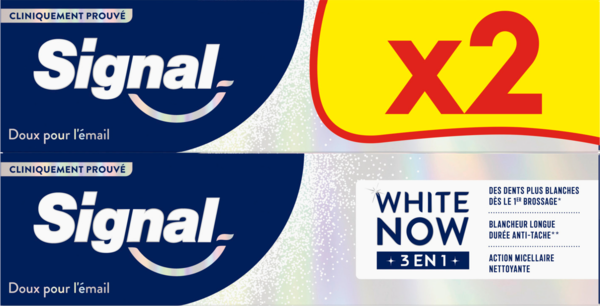 34% de remise immédiate sur la gamme signal whi...