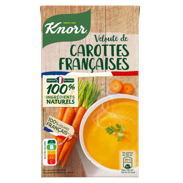 VELOUTÉ DE CAROTTES FRANCAISES
