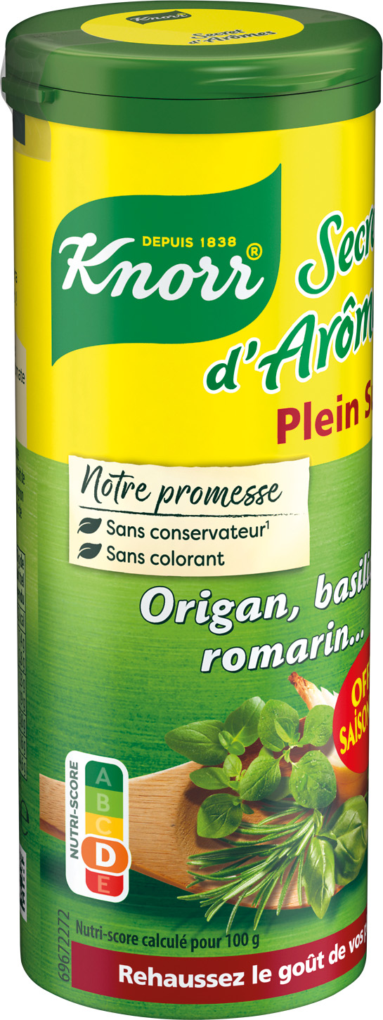  ASSAISONNEMENT SECRET D'AROME KNORR code EAN 8720182332974 