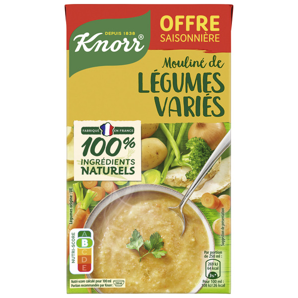 MOULINÉ LÉGUMES VARIÉS
