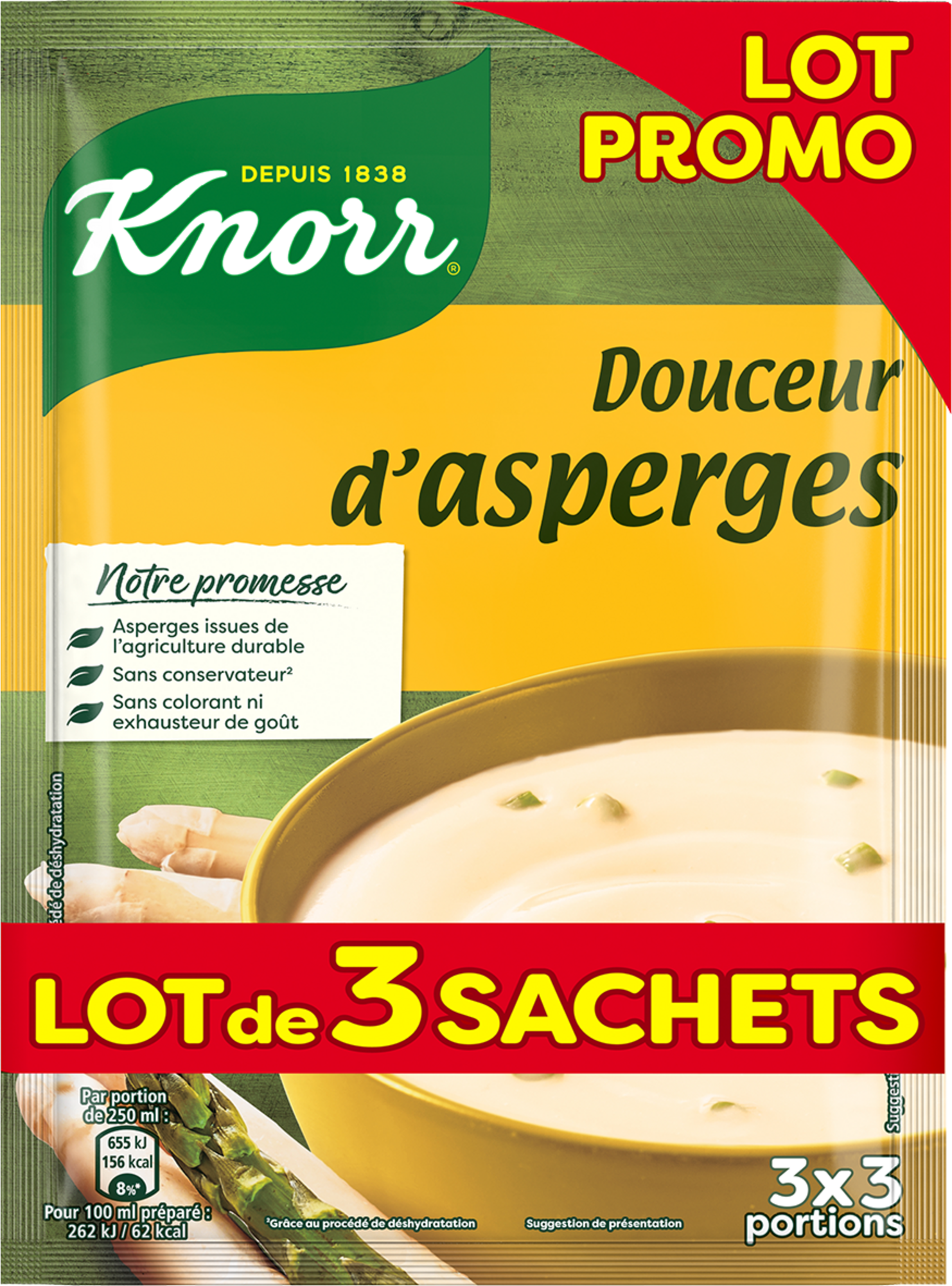 SOUPE DESHYDRATÉE