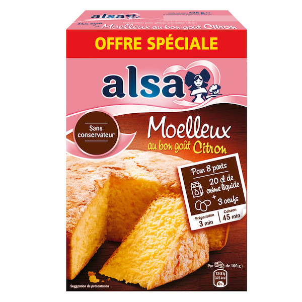 Préparation pour moelleux