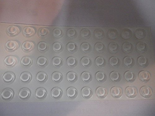 Lot de 50 grandes Butoir de porte de placard de...