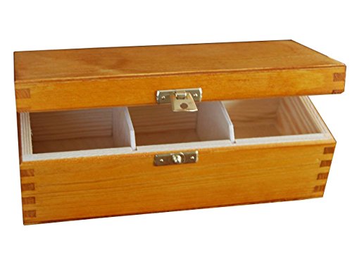 BOIS LAQUÉ AULNE - BOÎTE EN BOIS COFFRET À THÉ ...