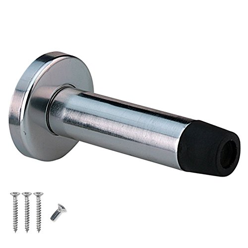 HÄFELE Fixation murale en aluminium et caoutchouc de butoir de porte avec fixations dissimulées code EAN 8800200156376 