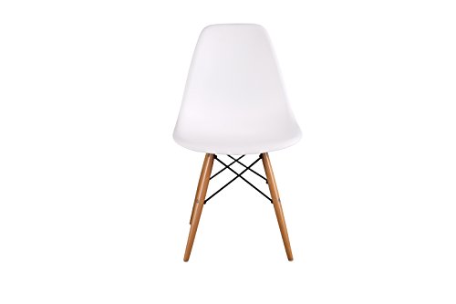 HNNHOME Chaise inspirée eames eiffel dîner salon mobilier moderne - blanc 8800202965556 (8800202965556)