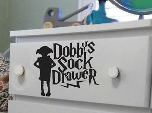 Sticker pour tiroir à chaussettes Harry Potter ...