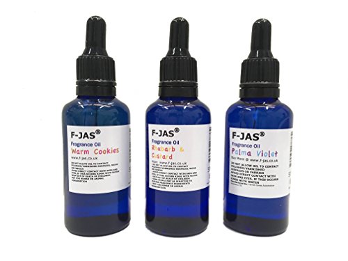 f-jas Huile parfumée 50 ml (Lot de 3 ou 6), Ana...
