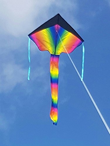 KYLO cerf-volant, large kite, light kite, excellent toy for young kids, hours of outdoor fun, colourful kite, satisfaction guaranteed, code EAN 8800219983222 