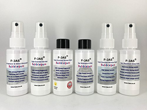 f-jas Car Care Coffret cadeau, 6 x 50 ml