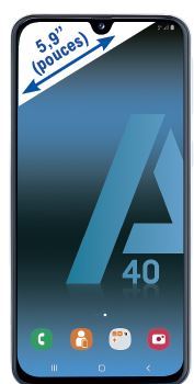 1_lugaseilm SMARTPHONE GALAXY A40 BLANC(1) code EAN 8801643789671 