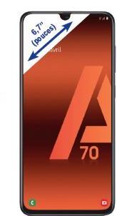 GALAXY A70 NOIR