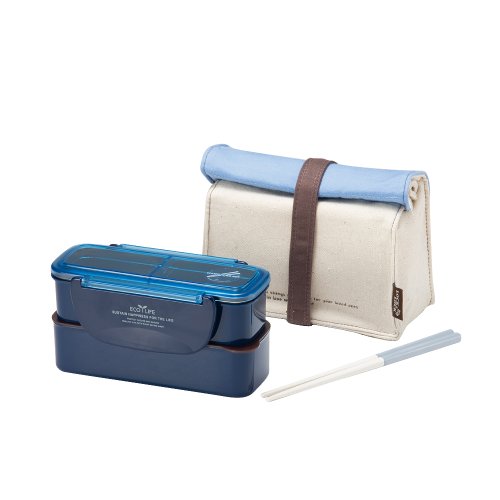 Rectangulaire slim lunch box bento set-hpl740b,...