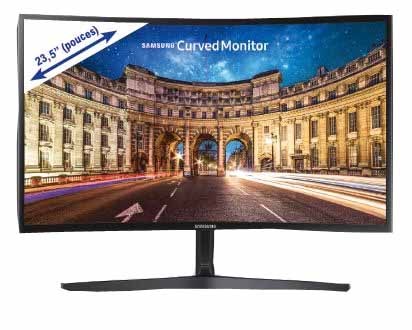 MONITEUR INCURVÉ C24F396
