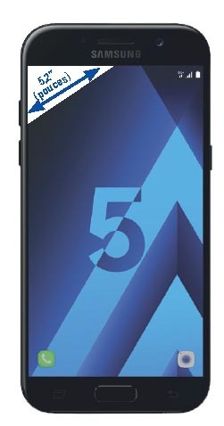 SMARTPHONE GALAXY A5 2017 NOIR(1) *