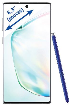 GALAXY NOTE 10 ARGENT