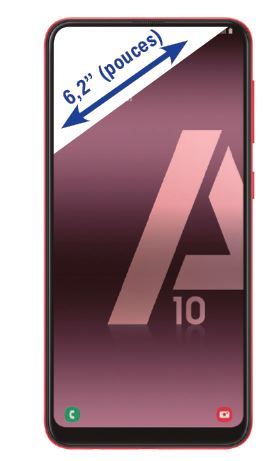 SAMSUNG GALAXY A10 ROUGE code EAN 8806090148354 