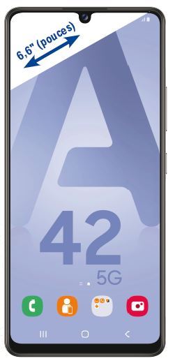 SMARTPHONE GALAXY A42 ARGENT(4)