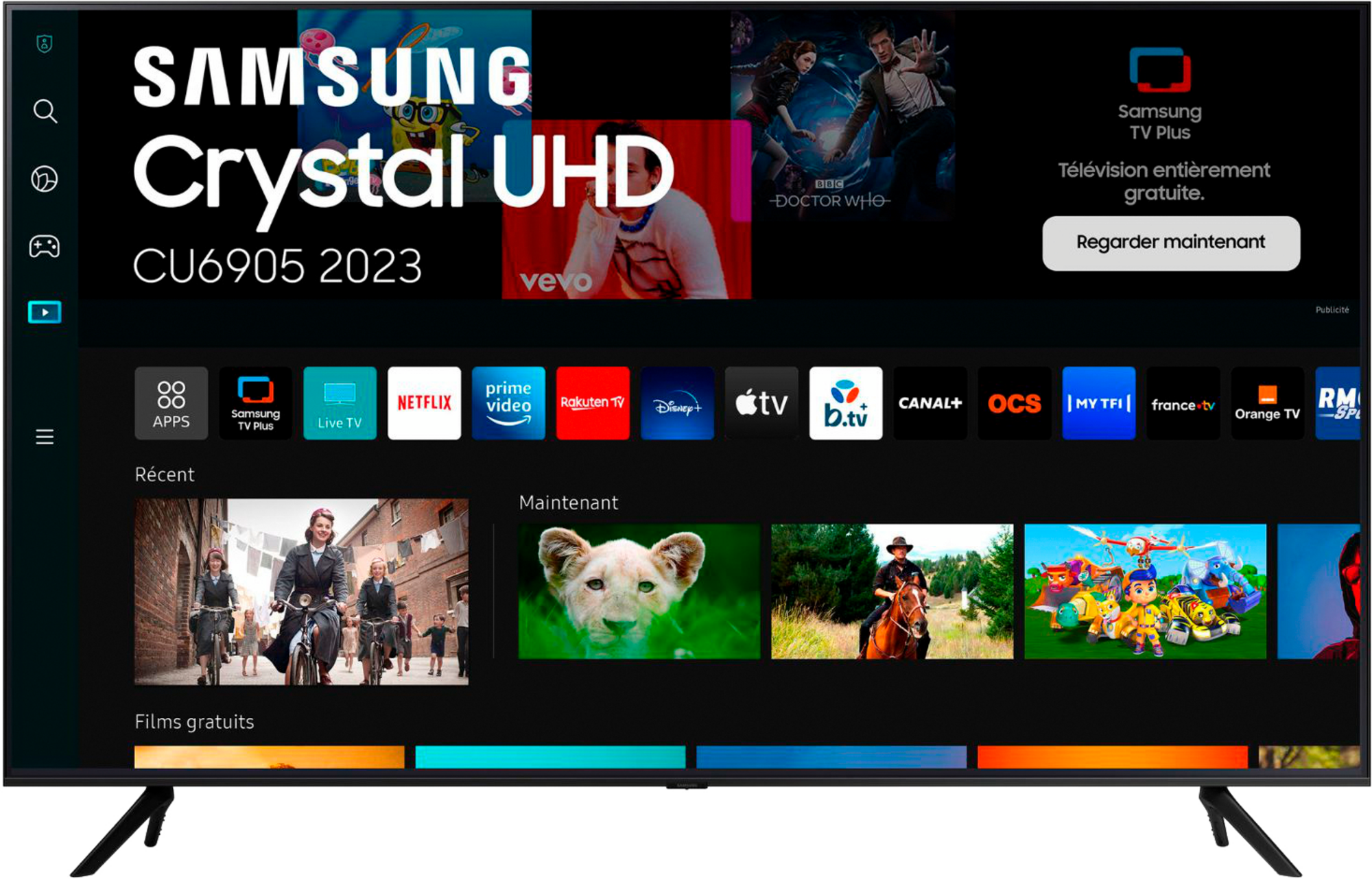 SAMSUNG TV LED  50CU6905 50" (POUCES) 125cm code EAN 8806095285610 