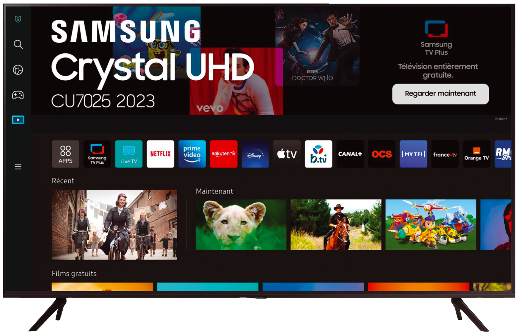 SAMSUNG TV LED 50CU7025 50" (pouces) 125 cm code EAN 8806095285627 