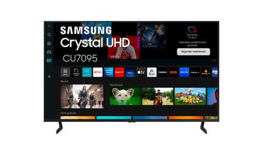 SAMSUNG SAMSUNG Téléviseur 4k UHD 55'' 138cm 55CU7095 code EAN 8806095357836 