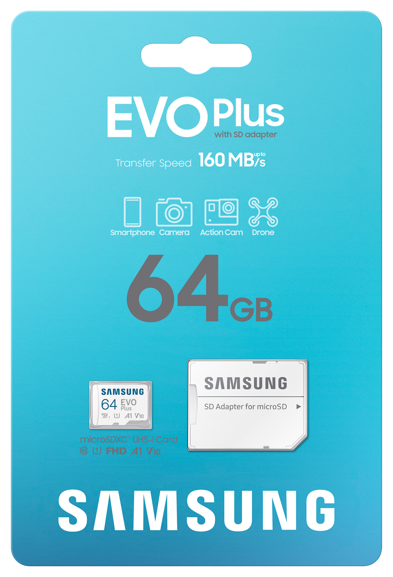 SAMSUNG CARTE MEMOIRE EVO PLUS code EAN 8806095420134 