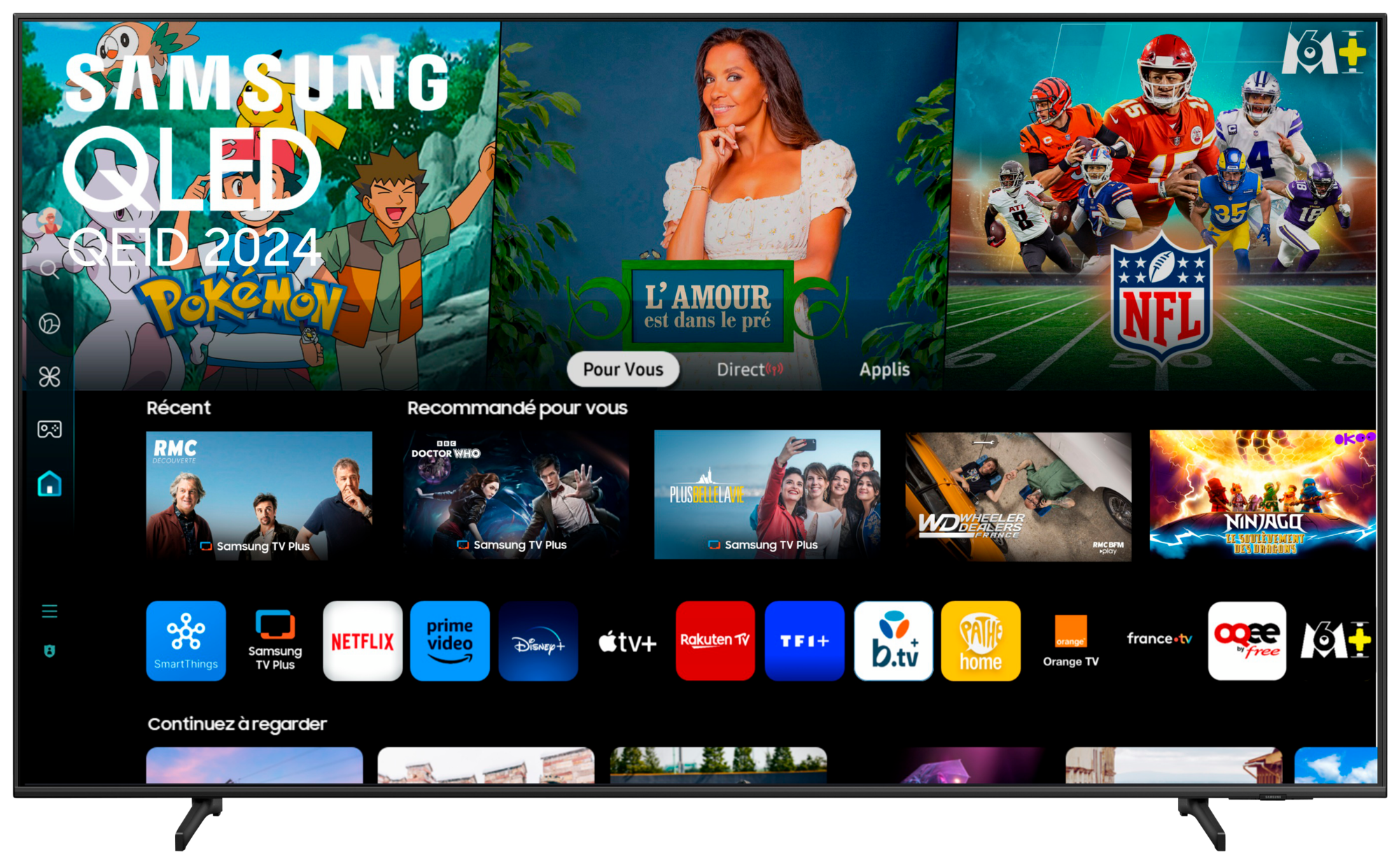 SAMSUNG TV QLED 65QE1D 65" (pouces) 163 cm code EAN 8806095557090 