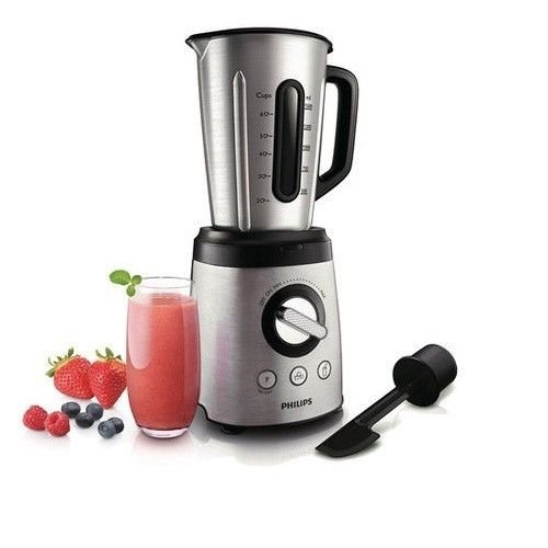Philips Hr-2097 blender inoxydable récipient en acier 800w 1.5l hr2097 200-240v code EAN 8809481460370 