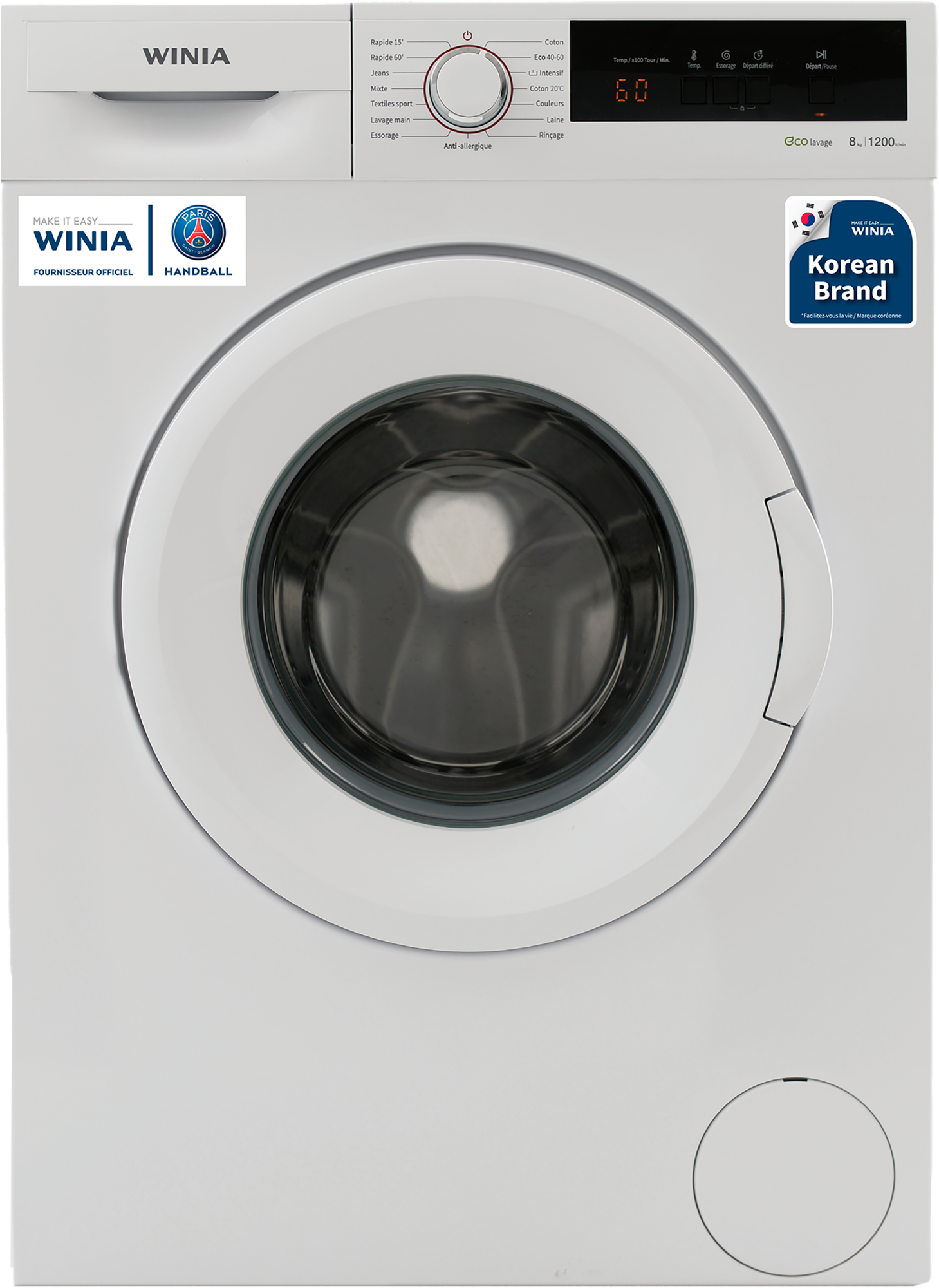 LAVE LINGE FRONTAL 8 KG