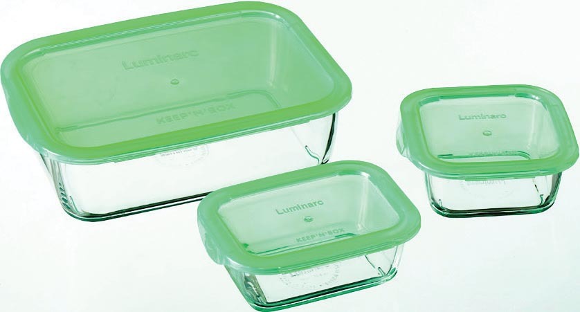 SET DE 3 BOÎTES DE CONSERVATION KEEP’N’BOX