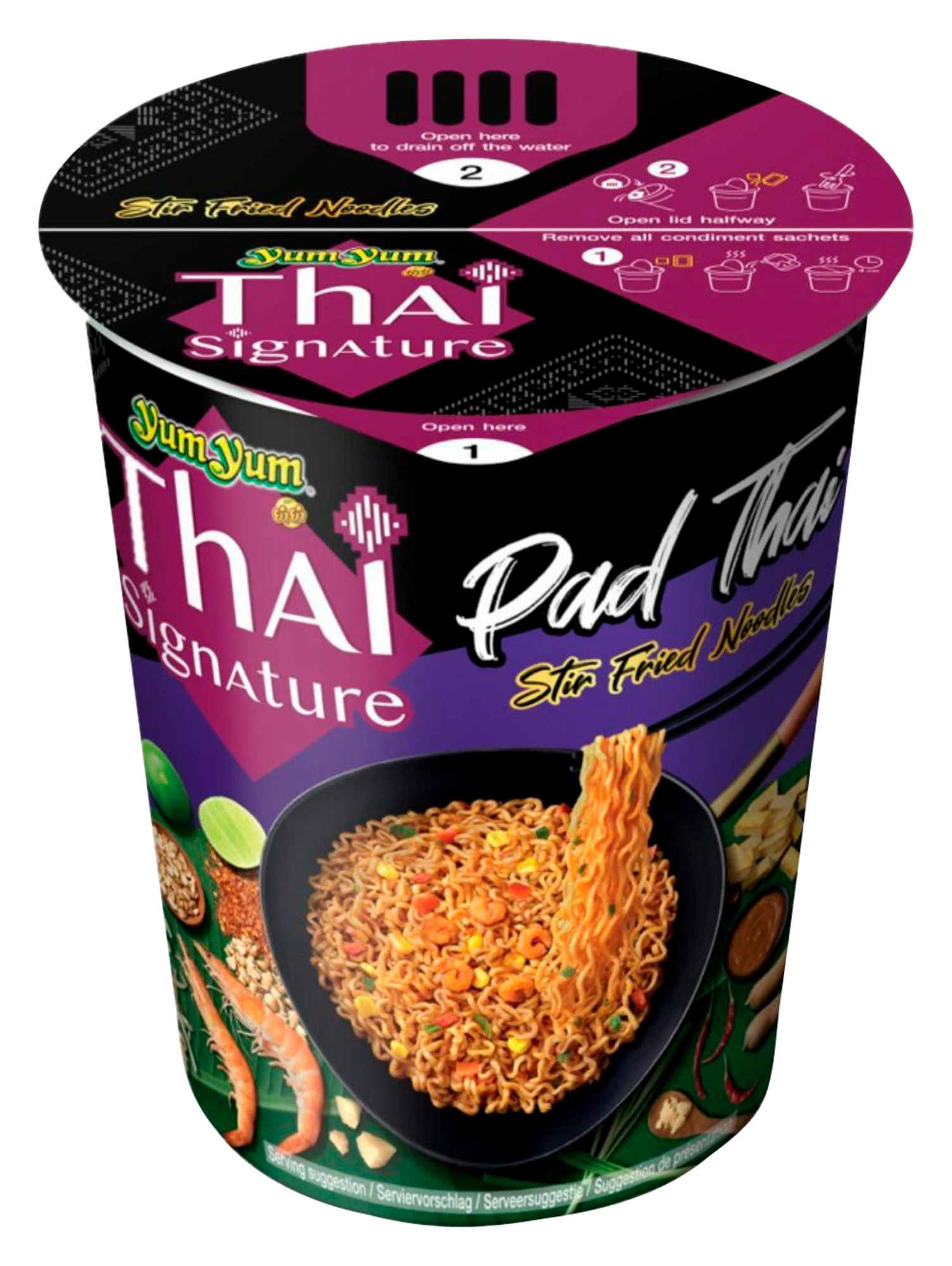 YUM YUM WOK CUP THAÏ SIGNATURE code EAN 8852018800125 