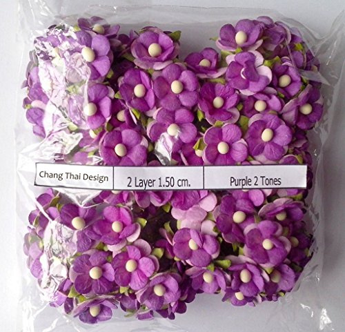 100-pourpre 2 Tone Mulberry papier 2 couche fle...