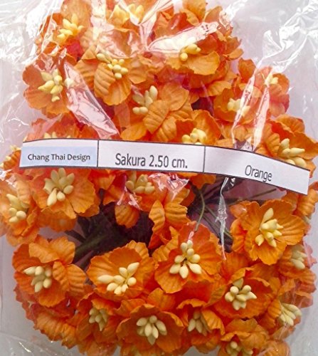 ORANGE 50 Papier m?rier Sakura fleur/mariage/Sc...