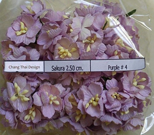 DOUX mauve Mulberry 50 papier Sakura fleur/mari...