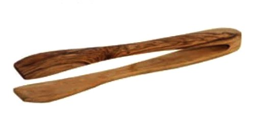 Pince, à salade, à Hamburger, à poisson, en bois d'olivier 25 cm | OLIVE WOOD TONGS 8854965009415 Bois d'olivier tunisien