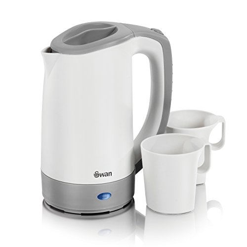 (SWAN) Travel Kettle with 2 Accompanying Travel...