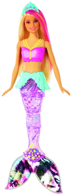 BARBIE SIRÈNE LUMIÈRE OU PRINCESSE FLOCONS