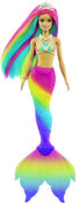 SIRÈNE MAGIQUE ARC-EN-CIEL “BARBIE”