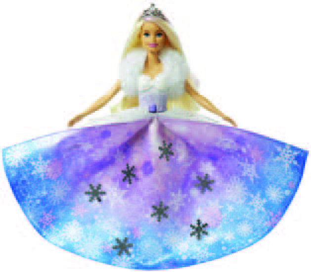 PRINCESSE FLOCONS/BARBIE TRESSES MAGIQUES “BARBIE”
