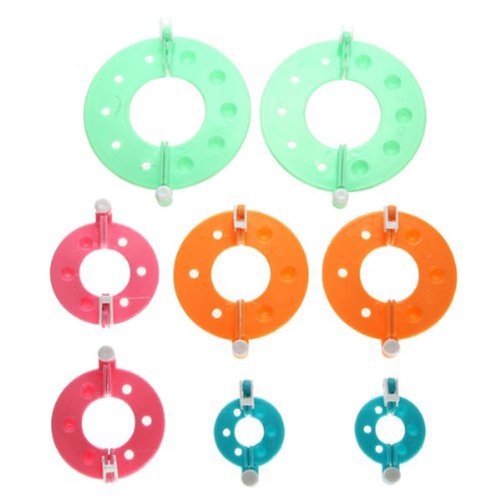 8pcs 4 tailles indispensable pompon maker peluc...