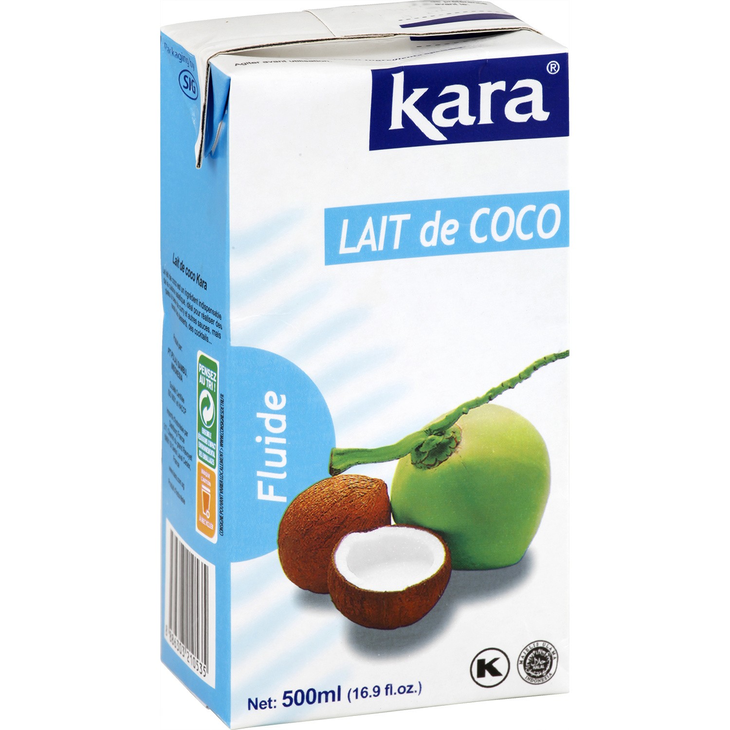 Lait de coco fluide KARA