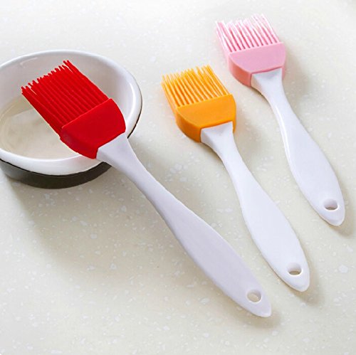 Faire cuire au four à haute température Brosse silicone Brush Barbecue Brosse huile Brosse Coller Sauce Assaisonnement doux non pelucheux Baking outil Pinceau ( couleur : A ) 8888109119562 ANDE