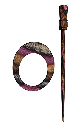 Symfonie omega broche pour châle avec pic en bo...