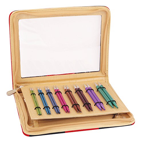 Aiguilles à tricoter circulaires interchangeabl...