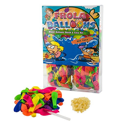 Nouvel outil de remplissage rapide pour remplissage du ballon kit - 1000 ballon + 1000 élastique + 5 outil de remplissage rapide DIY jouet ( PVC Boîte ) 8905705730622 Frola Balloons